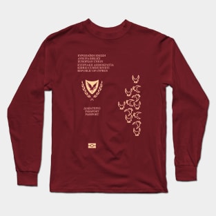 Cyprus passport Long Sleeve T-Shirt